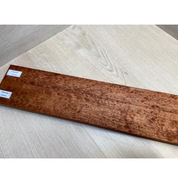 Сапели "Птичий Глаз" заготовка грифа электрогитары Радиал АА Волна ААА 27х(44.5-14-44.5)х695 мм - из 3х частей-2