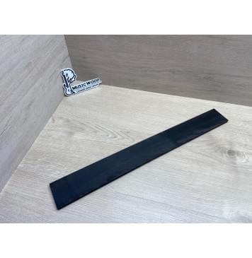 Эбен Чёрный заготовка накладки для электрогитары Радиал А 8х65-59х530 мм-0