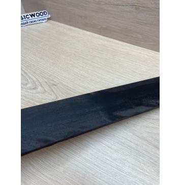 Эбен Чёрный заготовка накладки для электрогитары Радиал А 8х65-59х530 мм-2