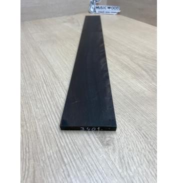 Эбен Чёрный заготовка накладки для электрогитары Радиал А 8х65-59х530 мм-1