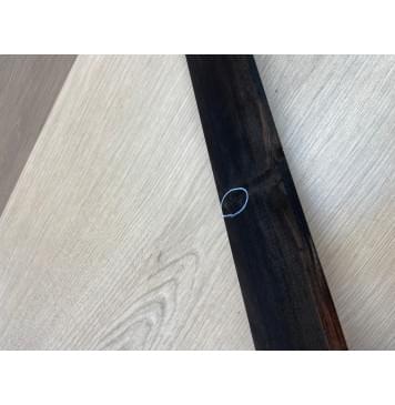 Эбен Чёрный заготовка накладки для электрогитары Радиал А 8х65-59х530 мм-9