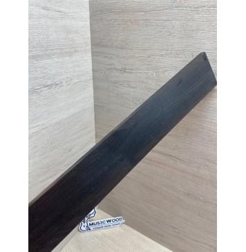 Эбен Чёрный заготовка накладки для электрогитары Радиал А 8х65-59х530 мм-6