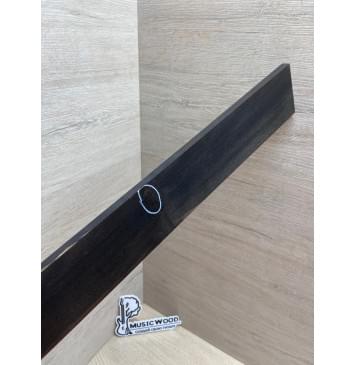 Эбен Чёрный заготовка накладки для электрогитары Радиал А 8х65-59х530 мм-3