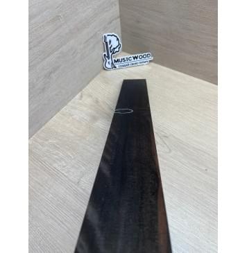 Эбен Чёрный заготовка накладки для электрогитары Радиал А 8х65-59х530 мм-11