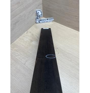 Эбен Чёрный заготовка накладки для электрогитары Радиал А 8х65-59х530 мм-10