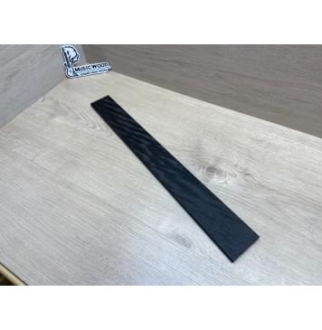 Эбен Чёрный Волнистый заготовка накладки для электрогитары Радиал ААААА Волна ААА 8х63-53х532 мм-4