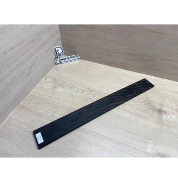 Эбен Чёрный Волнистый заготовка накладки для электрогитары Радиал ААААА Волна ААА 8х63-53х532 мм-5