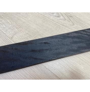 Эбен Чёрный Волнистый заготовка накладки для электрогитары Радиал ААААА Волна ААА 8х63-53х532 мм-6