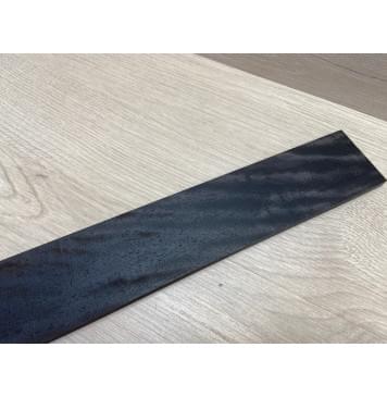 Эбен Чёрный Волнистый заготовка накладки для электрогитары Радиал ААААА Волна ААА 8х63-53х532 мм-9