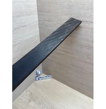 Эбен Чёрный Волнистый заготовка накладки для электрогитары Радиал ААААА Волна ААА 8х63-53х532 мм-10