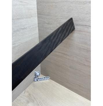 Эбен Чёрный Волнистый заготовка накладки для электрогитары Радиал ААААА Волна ААА 8х63-53х532 мм-11