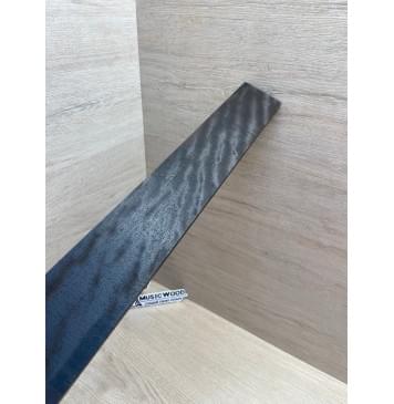 Эбен Чёрный Волнистый заготовка накладки для электрогитары Радиал ААААА Волна ААА 8х63-53х532 мм-0