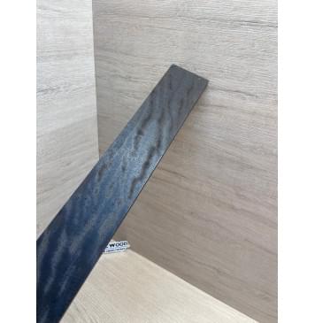 Эбен Чёрный Волнистый заготовка накладки для электрогитары Радиал ААААА Волна ААА 8х63-53х532 мм-15