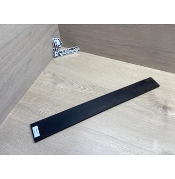 Эбен Чёрный заготовка накладки для электрогитары Смешанный А 7.5х65-55х528 мм-10