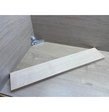 Клён Белый Явор, Волнистый заготовка грифа для электрогитары Смешанный ААА Волна ААА 26.3х130х755 мм-0