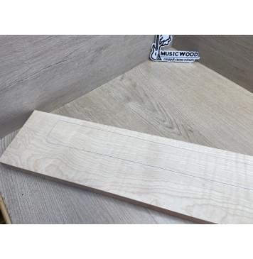 Клён Белый Явор, Волнистый заготовка грифа для электрогитары Смешанный ААА Волна ААА 26.3х130х755 мм-8