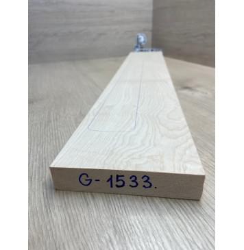 Клён Белый Явор, Волнистый заготовка грифа для электрогитары Смешанный ААА Волна ААА 26.3х130х755 мм-1