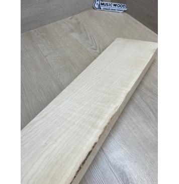 Клён Белый Явор, Волнистый заготовка грифа для электрогитары Смешанный ААА Волна ААА 26.3х130х755 мм-11