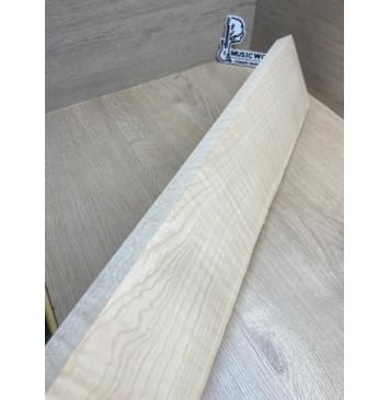 Клён Белый Явор, Волнистый заготовка грифа для электрогитары Смешанный ААА Волна ААА 26.3х130х755 мм-7