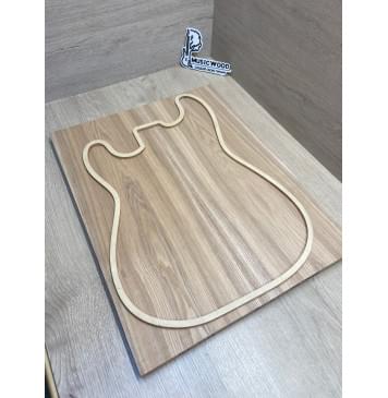 Ясень Дальневосточный заготовка на топ Тангент ААА 19х192х490 мм, 2 шт, книжкой, 615 кг/м3-5