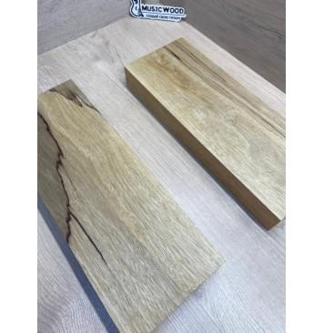 Корина Чёрная (Лимба-Офрам) заготовка корпуса гитары со сквозным грифом Смешанный АА 47х140х390-370 мм (2шт), 677 кг/м3 (Уценка-сучок,трещина) Корина Чёрная (Лимба-Офрам) заготовка корпуса гитары со сквозным грифом Смешанный АА 47х140х390-370 мм (2шт), 677 кг/м3 (Уценка-сучок,трещина)-3