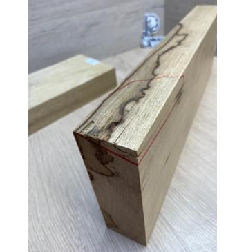 Корина Чёрная (Лимба-Офрам) заготовка корпуса гитары со сквозным грифом Смешанный АА 47х140х390-370 мм (2шт), 677 кг/м3 (Уценка-сучок,трещина) Корина Чёрная (Лимба-Офрам) заготовка корпуса гитары со сквозным грифом Смешанный АА 47х140х390-370 мм (2шт), 677 кг/м3 (Уценка-сучок,трещина)-5