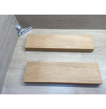 Ольха заготовка корпуса гитары со сквозным грифом Тангент ААА 45,5х130х510-470 мм,2 шт, 473 кг/м3-5