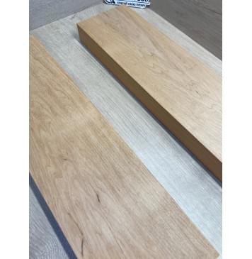 Ольха заготовка корпуса гитары со сквозным грифом Тангент ААА 47х142х530-510 мм,2 шт, 490 кг/м3-3