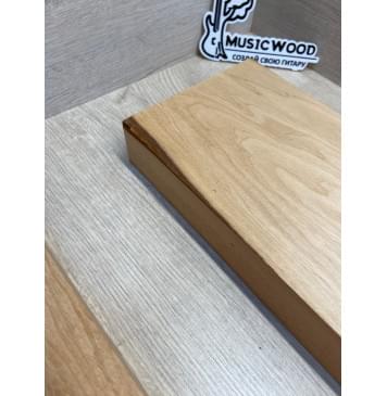 Ольха заготовка корпуса гитары со сквозным грифом Тангент ААА 47х142х530-510 мм,2 шт, 490 кг/м3-4