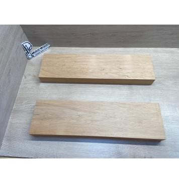 Ольха заготовка корпуса гитары со сквозным грифом Тангент ААА 47х142х530-510 мм,2 шт, 490 кг/м3-6