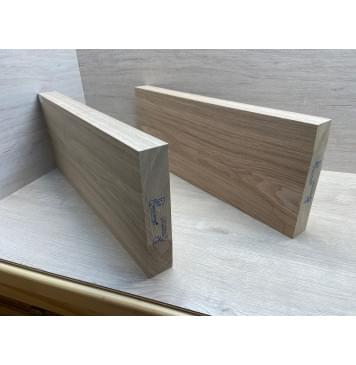 Ясень Дальневосточный Лёгкий заготовка корпуса Тангент ААА 47х232-227х575 мм, 2 шт, 519 кг/м3-6