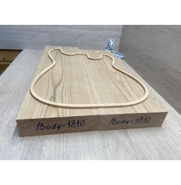 Ясень Дальневосточный Лёгкий заготовка корпуса Тангент ААА 49х170х560-520 мм, 2 шт, 585 кг/м3-3