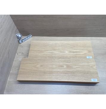 Ясень Дальневосточный Лёгкий заготовка корпуса Тангент ААА 49х170х560-520 мм, 2 шт, 585 кг/м3-6