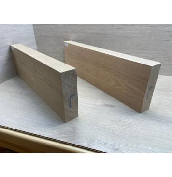 Ясень Дальневосточный Лёгкий заготовка корпуса Тангент ААА 49х170х560-520 мм, 2 шт, 585 кг/м3-9