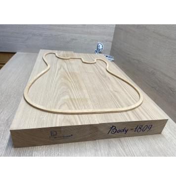 Ясень Дальневосточный Лёгкий заготовка корпуса Тангент А 50.5х172х565-540 мм, 2 шт, 578 кг/м3-1