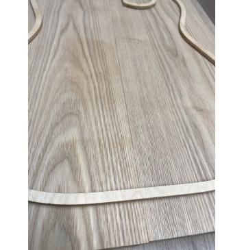 Ясень Дальневосточный Лёгкий заготовка корпуса Тангент А 50.5х172х565-540 мм, 2 шт, 578 кг/м3-3