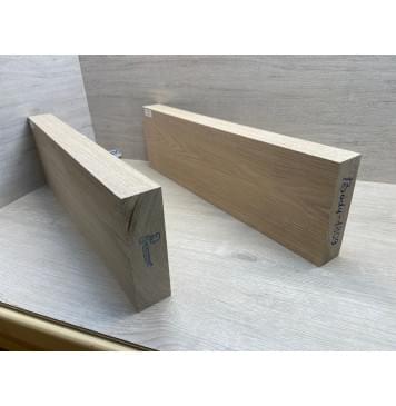 Ясень Дальневосточный Лёгкий заготовка корпуса Тангент А 50.5х172х565-540 мм, 2 шт, 578 кг/м3-6