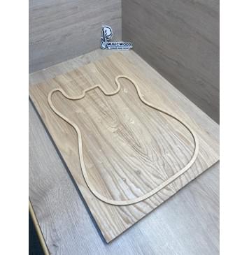 Ясень Дальневосточный Лёгкий заготовка на топ Смешанный А 20х195х560 мм, 2 шт, 595 кг/м3-6