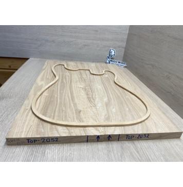 Ясень Дальневосточный Лёгкий заготовка на топ Смешанный А 20х195х560 мм, 2 шт, 595 кг/м3-5