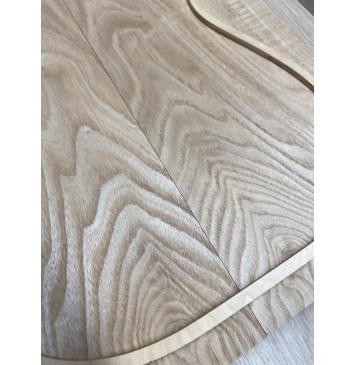 Ясень Дальневосточный Лёгкий заготовка на топ Смешанный АА 20х195х570 мм, 2 шт, 595 кг/м3-14