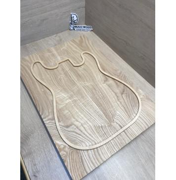 Ясень Дальневосточный заготовка на топ Смешанный А 21х195х565 мм, 2 шт, 613 кг/м3-4