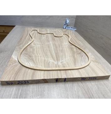 Ясень Дальневосточный заготовка на топ Смешанный А 21х195х565 мм, 2 шт, 613 кг/м3-1