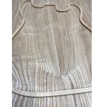 Ясень Дальневосточный заготовка на топ Смешанный А 21х195х565 мм, 2 шт, 613 кг/м3-3