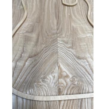 Ясень Дальневосточный заготовка на топ Смешанный А 21х195х565 мм, 2 шт, 613 кг/м3-10