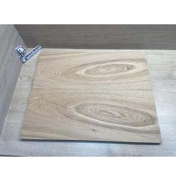 Ясень Дальневосточный Лёгкий заготовка на топ Тангент АА 18х230х580 мм, 2 шт, 546 кг/м3 (Уценка-сучки)-0