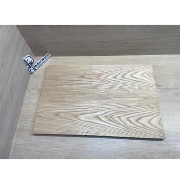 Ясень Дальневосточный Лёгкий заготовка на топ Тангент АА 19.5х166х500 мм,  2 шт, 582 кг/м3 (Уценка-скол на обратной стороне)-0