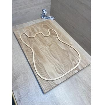 Ясень Дальневосточный заготовка на топ Тангент А 19х185х560 мм, 2 шт, 656 кг/м3-1