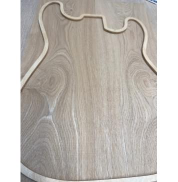 Ясень Дальневосточный Лёгкий заготовка на топ Тангент А 19.5х170х525 мм, 2 шт, 528 кг/м3-1