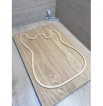 Ясень Дальневосточный Лёгкий заготовка на топ Тангент АА 20х195х555 мм, 2 шт, 569 кг/м3-1