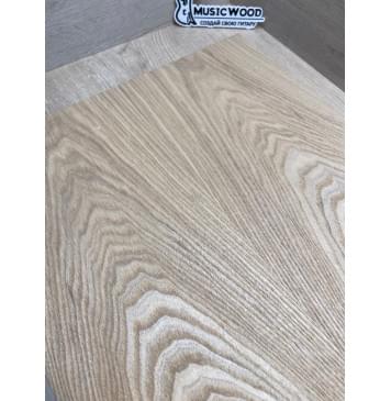 Ясень Дальневосточный Лёгкий заготовка на топ Тангент ААААА 21х194х545 мм, 2 шт, 589 кг/м3-9